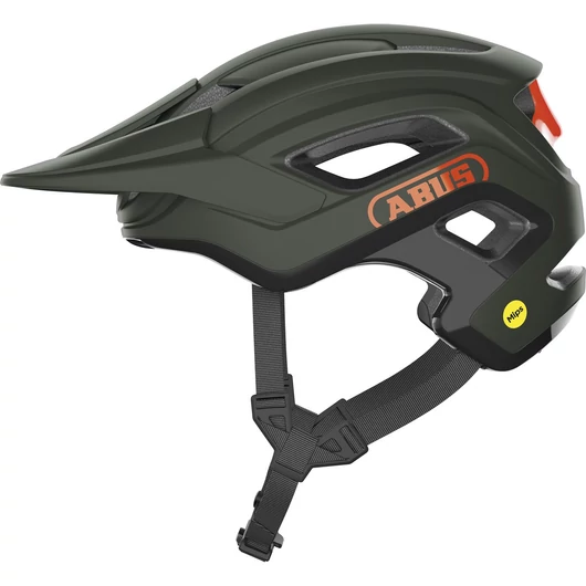 ABUS kerékpáros sport sisak Cliffhanger MIPS, In-Mold, pine green, L (57-61 cm) SISAK