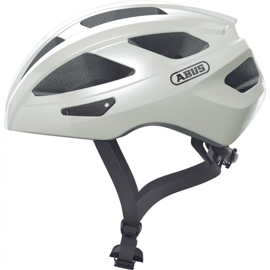 ABUS kerékpáros sport sisak Macator, In-Mold, pearl white, L (58-62 cm) SISAK