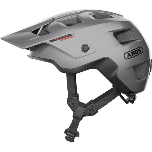 ABUS kerékpáros sport sisak MoDrop, In-Mold, gleam silver, S (51-55 cm) SISAK