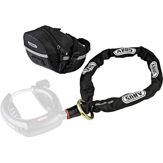 ABUS kiegészítő lánc IvyTex Adaptor Chain 6KS/100 patkó lakathoz és Alarmbox 2.0-hoz + ST 5950 táska LAKAT