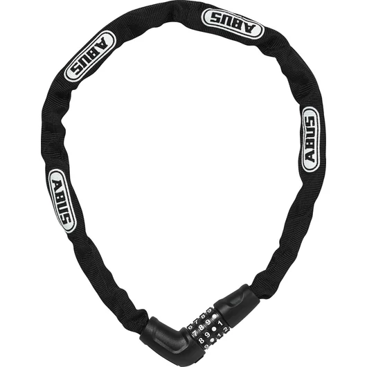 ABUS láncos lakat számzárral Steel-O-Chain 5805C/75, fekete LAKAT