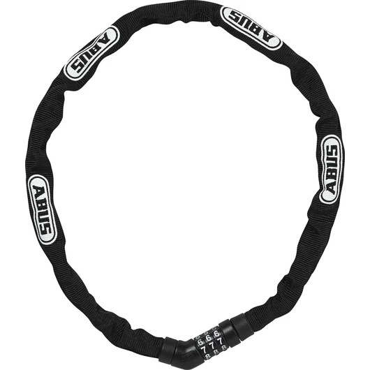 ABUS láncos lakat számzárral Steel-O-Chain 4804C/75, fekete LAKAT