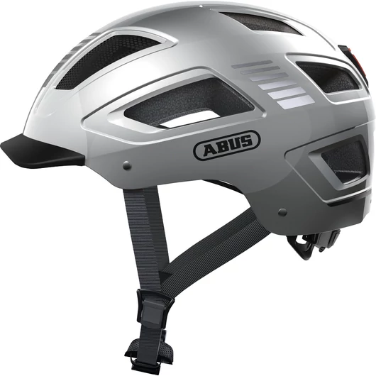 ABUS kerékpáros városi sisak Hyban 2.0, ABS, signal silver, XL (58-63 cm) SISAK