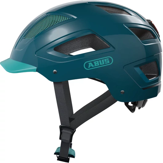 ABUS kerékpáros városi sisak Hyban 2.0, ABS, core green, M (52-58 cm) SISAK