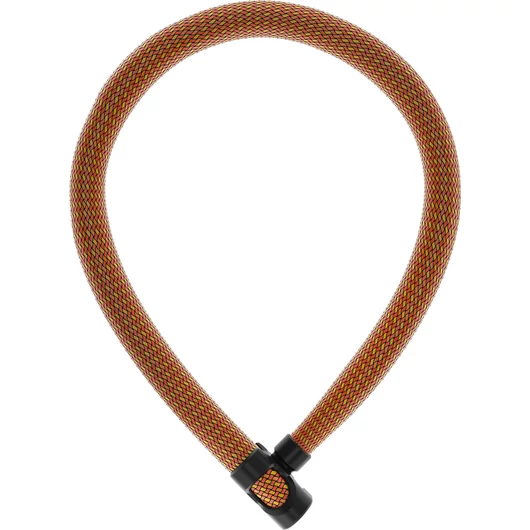 ABUS láncos lakat IvyTex Chain Color 7210/85, sparkling orange LAKAT