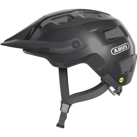 ABUS kerékpáros sport sisak MoTrip MIPS, In-Mold, shiny black, M (54-58 cm) SISAK