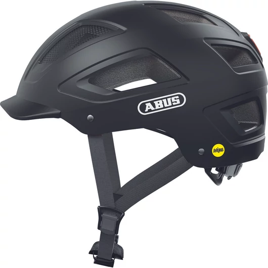 ABUS kerékpáros városi sisak Hyban 2.0 MIPS, ABS, velvet black, L (56-61 cm) SISAK