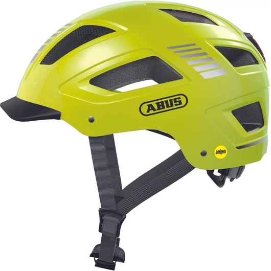 ABUS kerékpáros városi sisak Hyban 2.0 MIPS, ABS, signal yellow, M (52-58 cm) SISAK