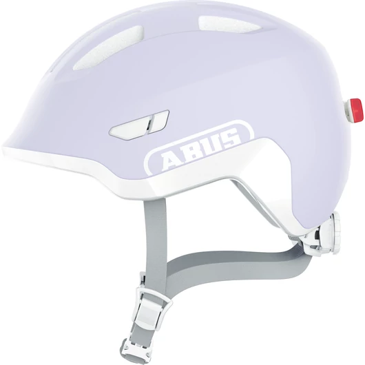 ABUS kerékpáros gyerek sisak Smiley 3.0 ACE LED, In-Mold, pure lavender S (45-50 cm) SISAK