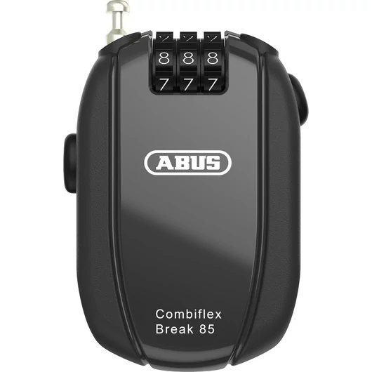 ABUS mini kábellakat számzárral Combiflex Brake, 85 cm, fekete LAKAT
