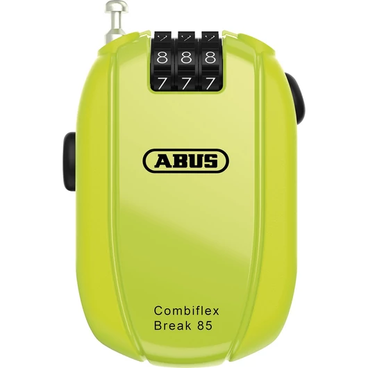 ABUS mini kábellakat számzárral Combiflex Brake, 85 cm, neon LAKAT