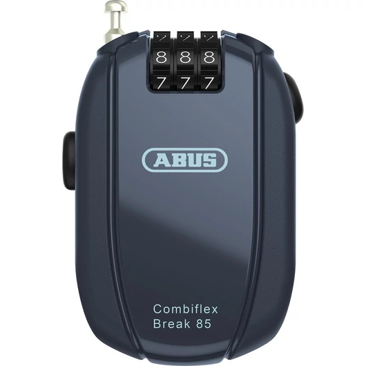 ABUS mini kábellakat számzárral Combiflex Brake, 85 cm, éjkék LAKAT