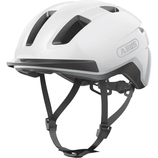 ABUS kerékpáros városi sisak Purl-Y, In-Mold, shiny white S (51-55 cm) SISAK