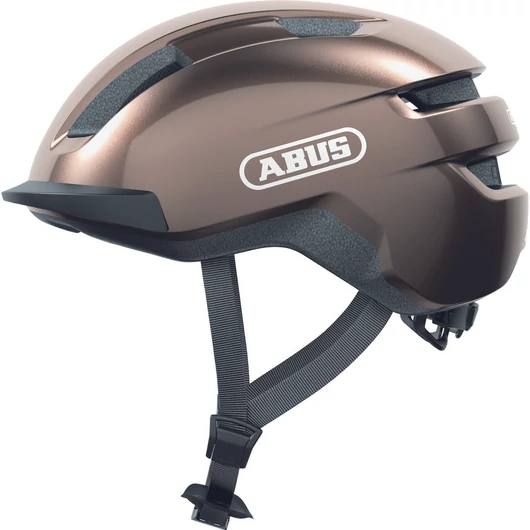 ABUS kerékpáros városi sisak Purl-Y, In-Mold, metallic copper M (54-58 cm) SISAK