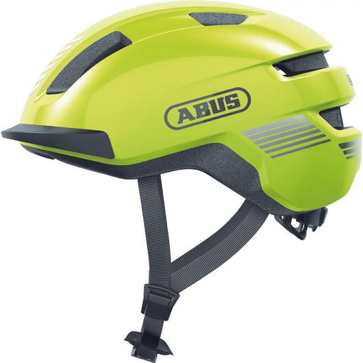 ABUS kerékpáros városi sisak Purl-Y, In-Mold, signal yellow L (57-61 cm) SISAK