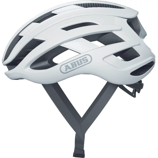 ABUS kerékpáros sport sisak AirBreaker, In-Mold, polar white matt L (59-61 cm) SISAK