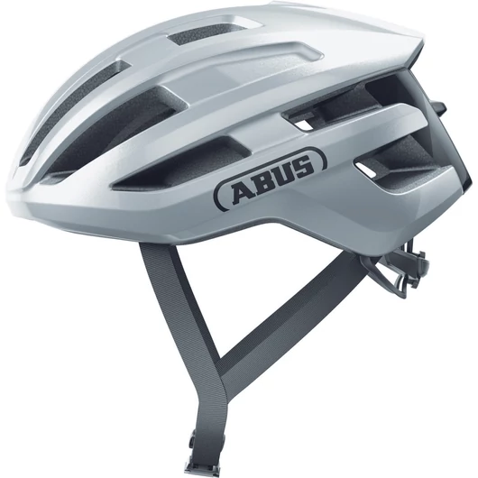 ABUS kerékpáros sport sisak Powerdome, In-Mold,  gleam silver L (57-61 cm) SISAK