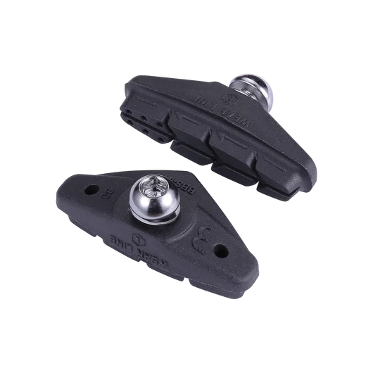BBB Cycling kerékpáros fékpofa BBS-01D RoadStop Deluxe, V-fék, országúti, fekete FÉKKIEGÉSZÍTŐ