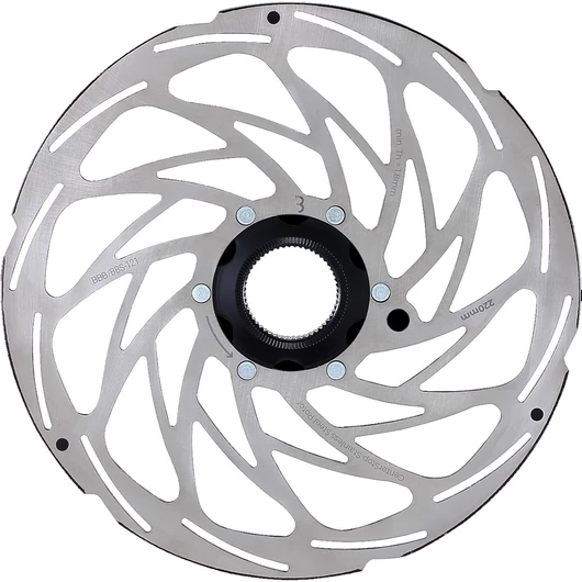 BBB Cycling kerékpáros féktárcsa BBS-121 CenterStop, CenterLock, 220mm TÁRCSAFÉK ALKATRÉSZEK