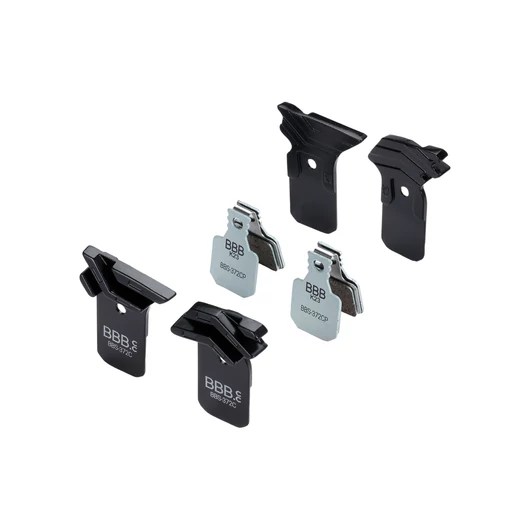BBB Cycling kerékpáros hűtőbordás tárcsafék betét BBS-372C DiscStop Coolfin, hűtőborda + betét együtt, Magura MT5/7 kompatibilis TÁRCSAFÉK ALKATRÉSZEK