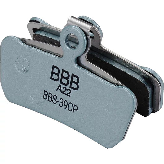 BBB Cycling kerékpáros hűtőbordás tárcsafék betét BBS-39CP DiscStop Coolfin, csak betét, kompatibilis Avid XO Trail TÁRCSAFÉK ALKATRÉSZEK