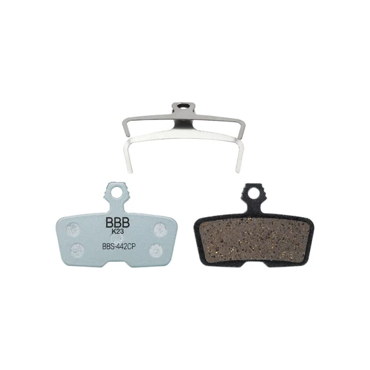 BBB Cycling kerékpáros hűtőbordás tárcsafék betét BBS-442CP DiscStop Coolfin, csak betét, Avid Code R kompatibilis TÁRCSAFÉK ALKATRÉSZEK