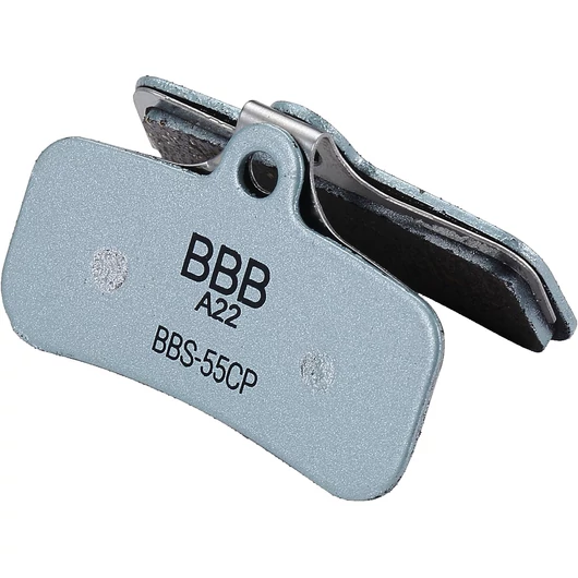 BBB Cycling kerékpáros hűtőbordás tárcsafék betét BBS-55CP DiscStop Coolfin, csak betét, kompatibilis Shimano Saint TÁRCSAFÉK ALKATRÉSZEK