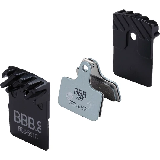 BBB Cycling kerékpáros hűtőbordás tárcsafék betét BBS-561C DiscStop Coolfin, hűtőborda + betét együtt, kompatibilis Shimano Ultregra TÁRCSAFÉK ALKATRÉSZEK