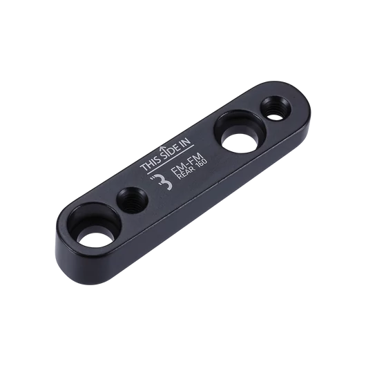 BBB Cycling kerékpáros féktárcsa adapter BBS-98R PowerMount, hátsó féktárcsához, flatmount, 160mm, FM to FM TÁRCSAFÉK ALKATRÉSZEK