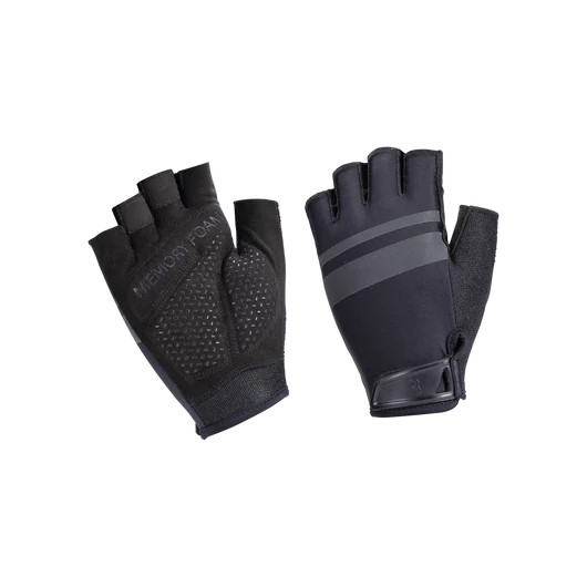 BBB Cycling kerékpáros kesztyű BBW-59 HighComfort, emlékező szivacsos, fekete M KESZTYŰK