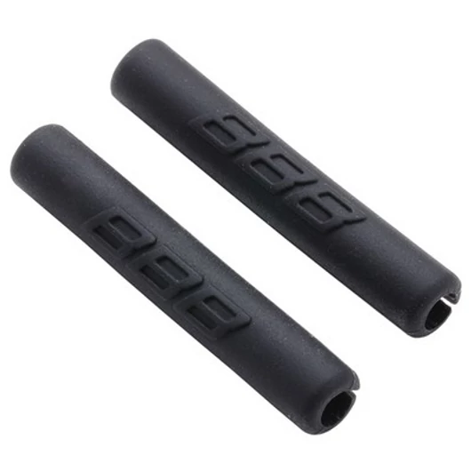 BBB Cycling kerékpáros váz- és kábelvédő BCB-90D CableWrap, gumi, 4mm-es váltóbowdenekhez, fekete (2 db) FÉKKIEGÉSZÍTŐ