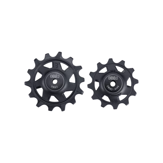 BBB Cycling kerékpáros váltógörgő BDP-07 RollerBoys, 12T-14T, 12 sebességes, SRAM 1x12 Narrow-Wide kompatibilis, fekete VÁLTÓ