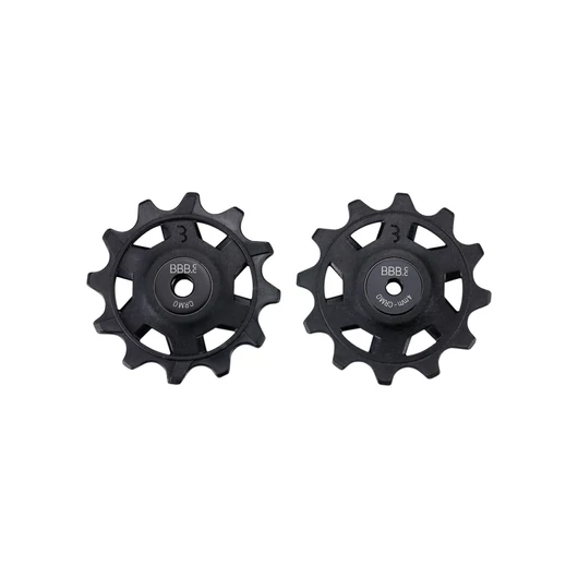 BBB Cycling kerékpáros váltógörgő BDP-10 RollerBoys, 12T-12T, Sram Road kompatibilis, fekete VÁLTÓ