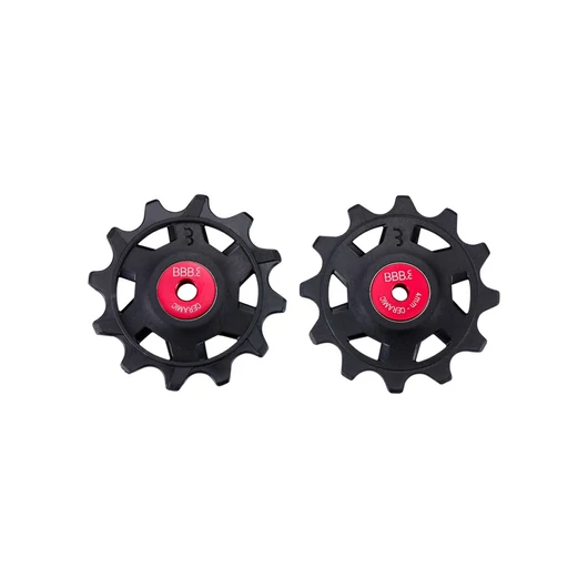 BBB Cycling kerékpáros váltógörgő BDP-20 RollerBoys Ceramic, 12T-12T, Sram Road kompatibilis, fekete VÁLTÓ