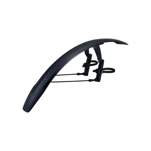 BBB Cycling kerékpáros első sárvédő BFD-65F DiscGuard, 28/29", gyorskioldós, országúti/Gravel kompatibilis, fekete SÁRVÉDŐ