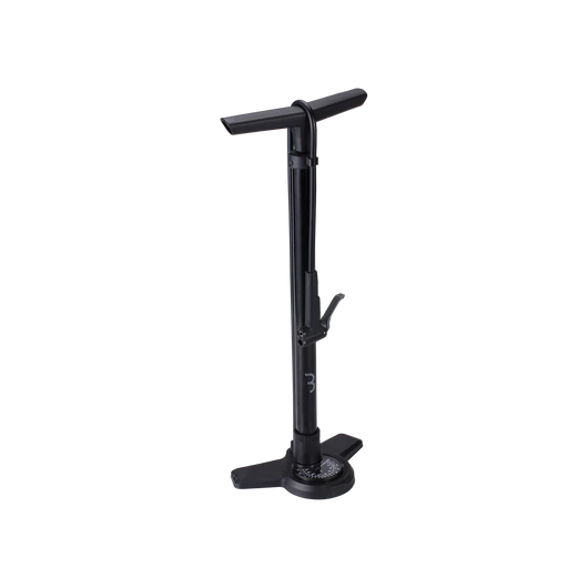BBB Cycling kerékpáros állópumpa BFP-28 AirBoost, acél és kompozit, fekete PUMPA