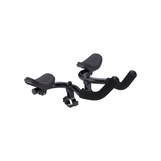 BBB Cycling kerékpáros időfutam könyöklő BHB-59 AeroComfort, alumínium, 22.2/25.4/31.8mm, ergonomikus forma, 282mm hosszú, fekete KORMÁNY