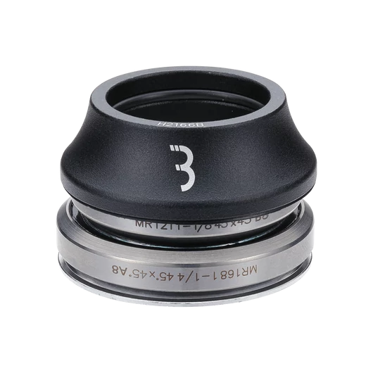 BBB Cycling kerékpáros kormánycsapágy BHP-45 Integrated Tapered, integrált kúpos, 1 1/8-1 1/4” - 41.8-46.8mm csapágy átmérő, 15mm magas KORMÁNY