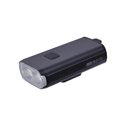 BBB Cycling kerékpáros első lámpa BLS-173 StrikeDuo, 2000 lumen, 7 mód, USB-C tölthető 6700 mAh akku, gumis felfogatással, távirányítóval a csomagban (BLS-179) VILÁGÍTÁS
