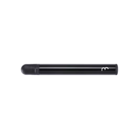 BBB Cycling kerékpáros minipumpa BMP-101 Singleshot, dupla kamrás, tubeless ready, 160 mm, max 8 bar, fekete PUMPA