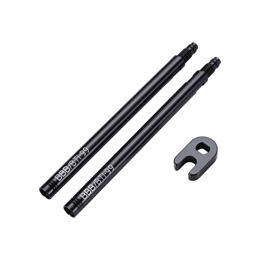 BBB Cycling kerékpáros szelephosszabbító BTI-99 ValveExtend, alu, szerszámmal, 80mm (2db) ALKATRÉSZ