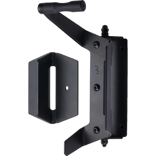 BBB Cycling kerékpáros szerszám - fali akasztó BTL-127 ParkingLot Swivel, 3" kerék szélességig, 20kg-ig terhelhető, behajtható, hátsó kerékhez is van hátlap SZERSZÁM