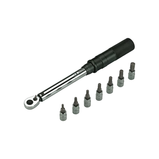 BBB Cycling kerékpáros szerszám - nyomatékkulcs BTL-173 TorqueSet Deluxe, 1/4"-es fej, 2-24 Nm között állítható SZERSZÁM