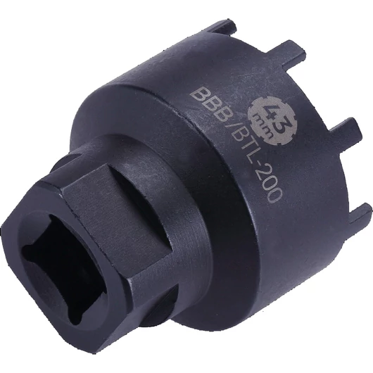 BBB Cycling kerékpáros szerszám - lánctányér leszedő BTL-200 DirectPlug Bosch Gen 3/4, 24 mm-es villáskulcs kell hozzá, Bosch 3. és 4. generációs lánctányérokhoz, 43mm-es/8 fogas záróanyához SZERSZÁM