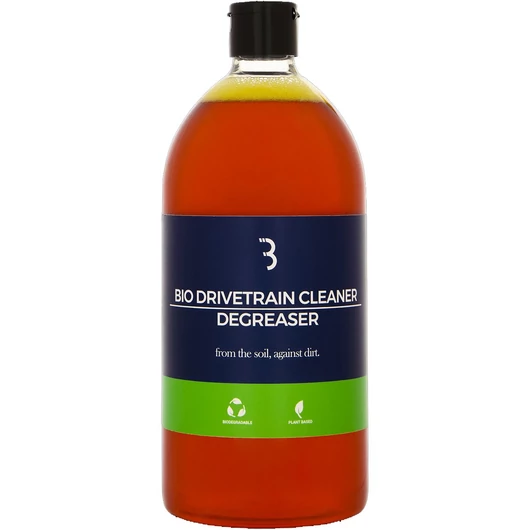 BBB Cycling kerékpáros szerszám - tisztító és zsírtalanító folyadék BTL-250 BioDrivetrain Cleaner, kazetta és lánctisztító, biológiailag lebomlik, 1 liter SZERSZÁM
