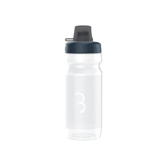 BBB Cycling kerékpáros kulacs BWB-12 AutoTank Mudcap, 550ml, auto szeleppel, kupakkal, BPA mentes, mosogatógépben is mosható, átlátszó KULACS