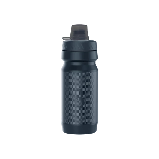 BBB Cycling kerékpáros kulacs BWB-12 AutoTank Mudcap, 550ml, auto szeleppel, kupakkal, BPA mentes, mosogatógépben is mosható, fekete KULACS