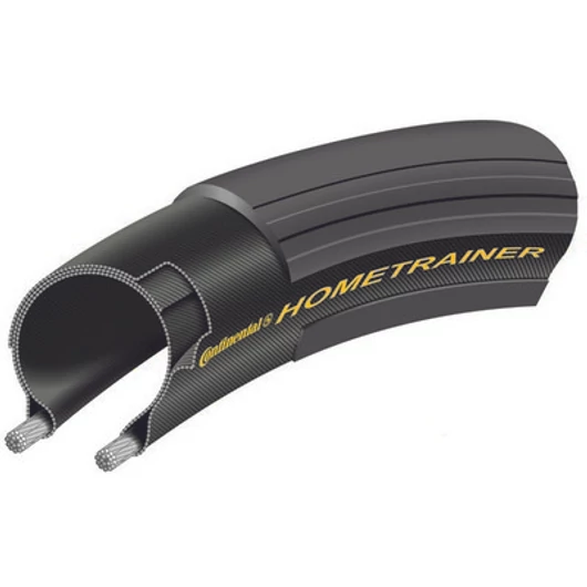 Continental görgős kerékpáros külső gumi 47-559 Hometrainer II 26x1,75 fekete/fekete, hajtogathatós KÜLSŐ GUMI