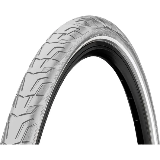 Continental kerékpáros külső gumi 47-622 Ride City 28x1,75 szürke/szürke, reflektoros KÜLSŐ GUMI