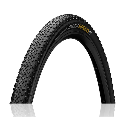 Continental gravel-cyclocross kerékpáros külső gumi 40-584 Terra Speed ProTection 27,5x1,5, hookless felni kompatibilis, tubeless ready, fekete/fekete, Skin hajtogathatós KÜLSŐ GUMI